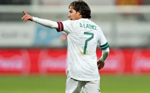 Diego Lainez, mediocampista de la Selección de México. Foto: Imago 7