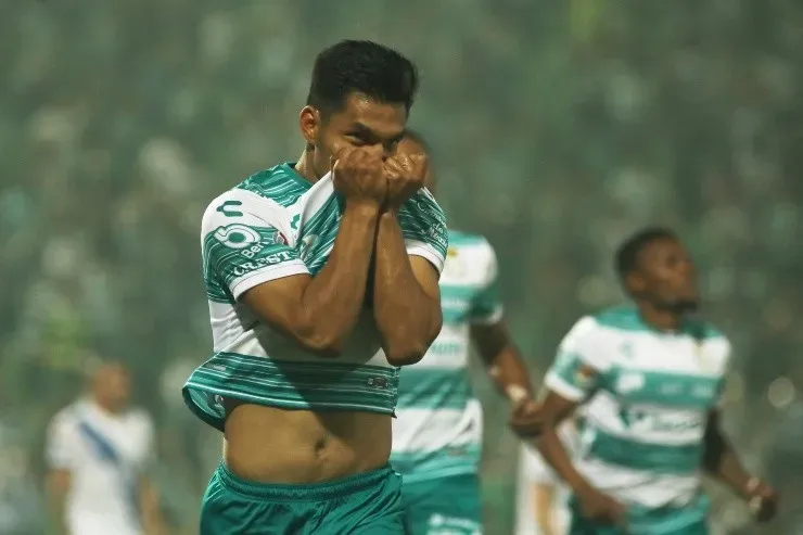Eduardo Aguirre en Santos Laguna