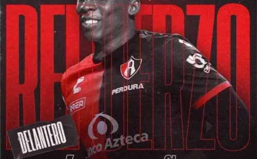 Julian Quiñones fue anunciado en Atlas. (@Atlasfc)