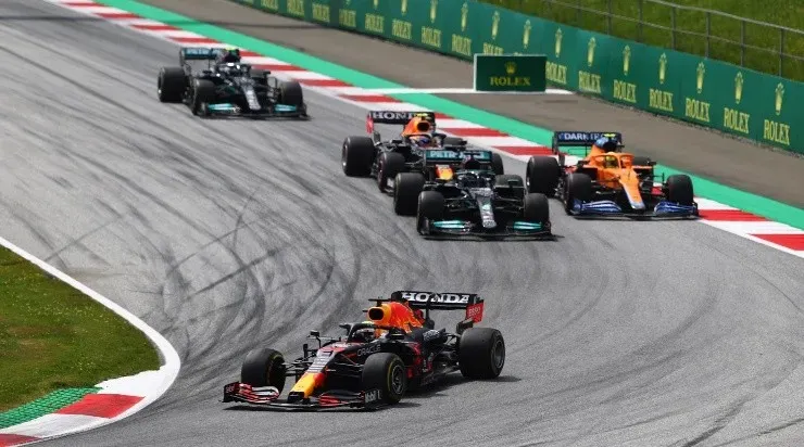 Verstappen lideró el GP de Estiria. (Getty Images)