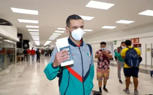 Jaime Lozano, DT del Tri Olímpico. (@COM_Mexico)