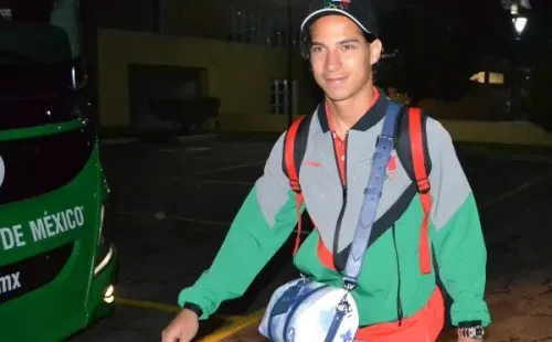 Diego Lainez, la gran esperanza de gol del Tri olímpico. (@miseleccionmx)