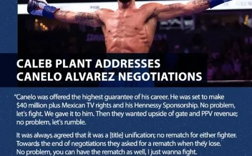 Canelo Álvarez vs. Caleb Plan