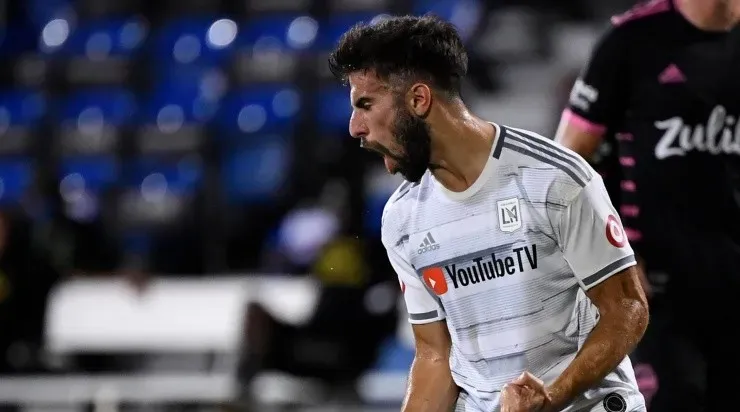 Diego Rossi, estrella de LAFC. (Getty)