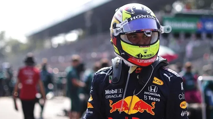 Checo se fue inconforme del GP de Italia. (Getty)