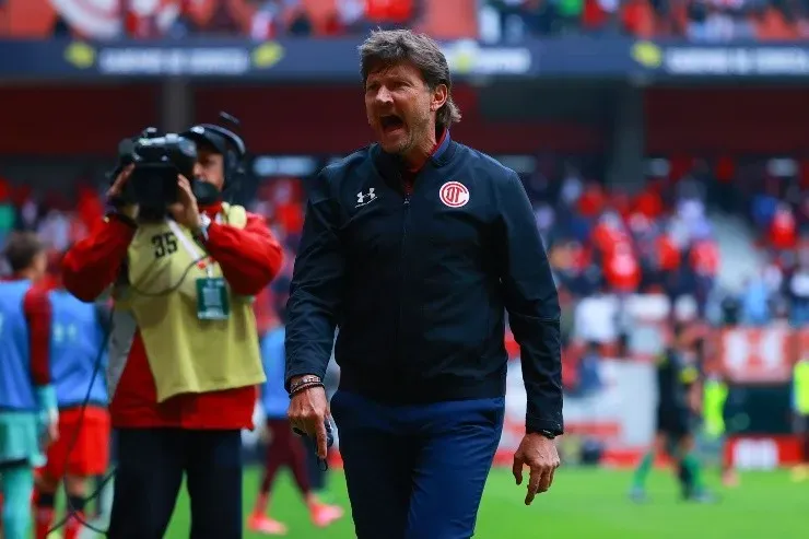 Hernán Cristante en Toluca