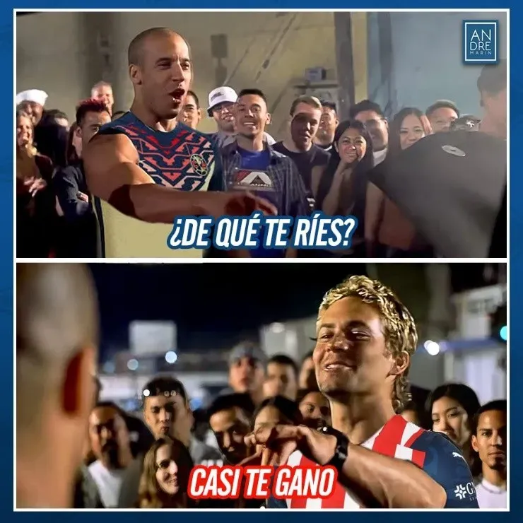 América 0-0 Chivas, memes