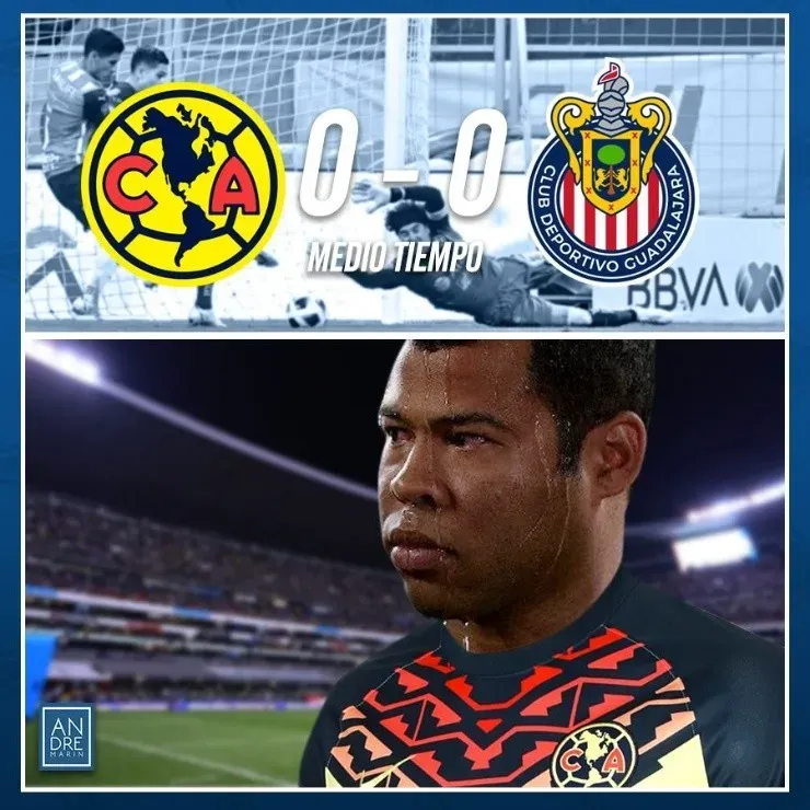 América 0-0 Chivas, memes