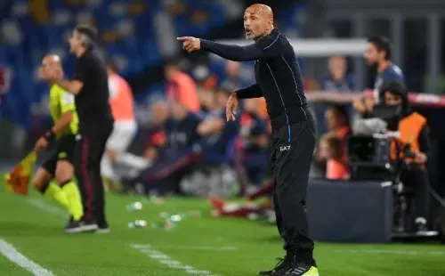 Spalletti, el DT de Napoli (Getty Images)