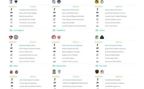 Designaciones arbitrales para la Jornada 14 (Liga MX)