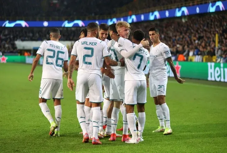 Manchester City goleó a Brujas