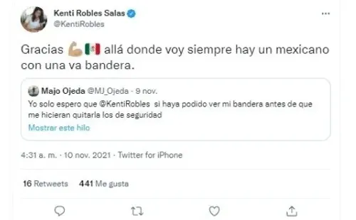Kenti Robles Twitter