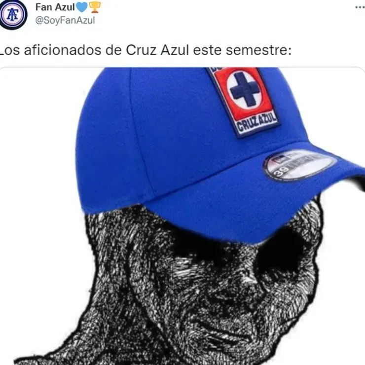 Meme por la derrota de Cruz Azul vs. Monterrey