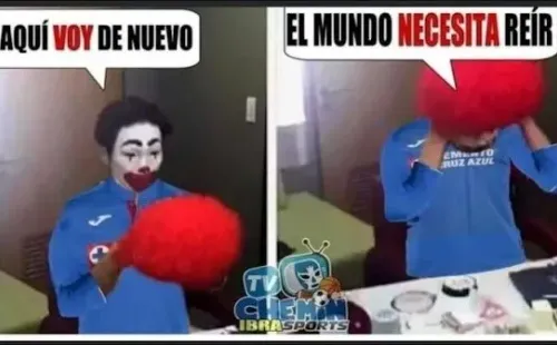 Meme por la derrota de Cruz Azul vs. Monterrey