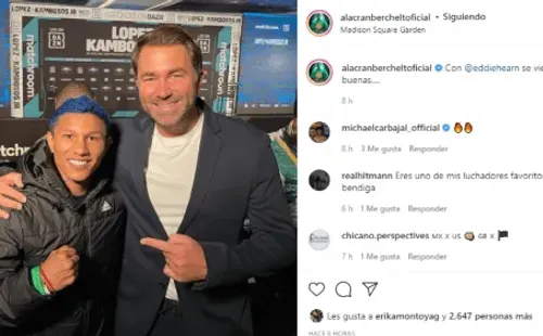 Foto: Instagram / Miguel Berchelt