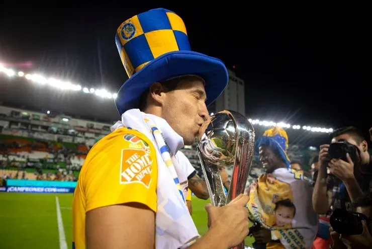 Jesús Dueñas, campeón con Tigres UANL