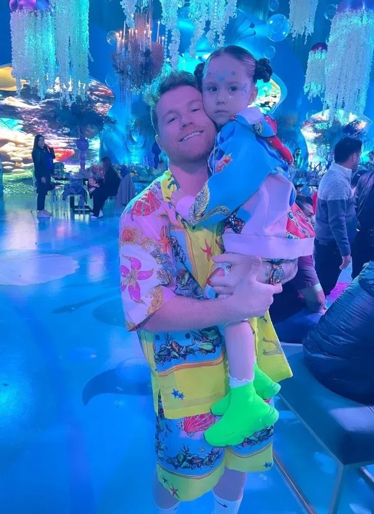 El cumpleaños de la hija de Canelo Álvarez. (@fernandagmtz)