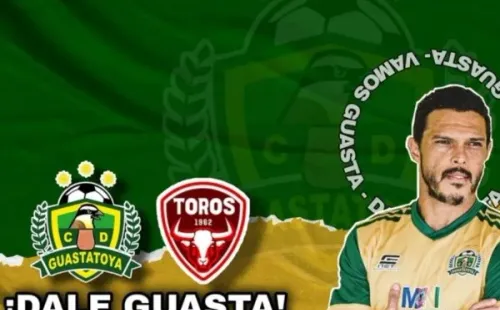 Landín juega para el Guastatoya