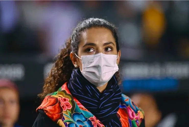 Eva Espejo en el transcurso de la final.