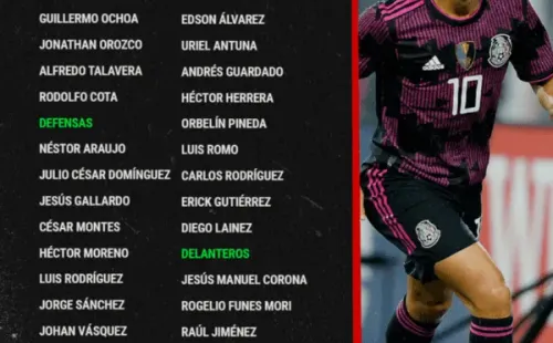 Convocatoria de la Selección Mexicana (Bolavip)
