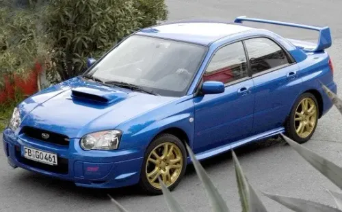 Subaru Impreza WRX STI, como el de Sergio Pérez