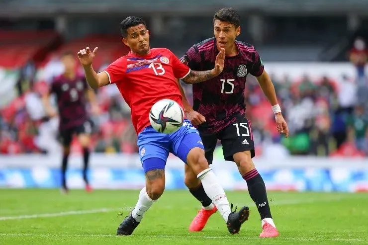 Moreno en el cruce con Costa Rica este domingo (Imago 7)