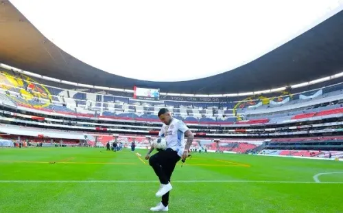 Gera MX en el Estadio Azteca (Cruz Azul)