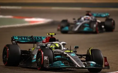 Los Mercedes se conformaron con el 3er y 4to puesto (Getty Images)