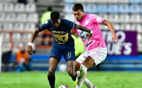 Pachuca Pumas Gustavo Cabral Washington Corozo Apertura 2021