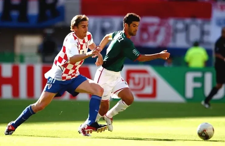 Rafa Márquez México Croacia 2002