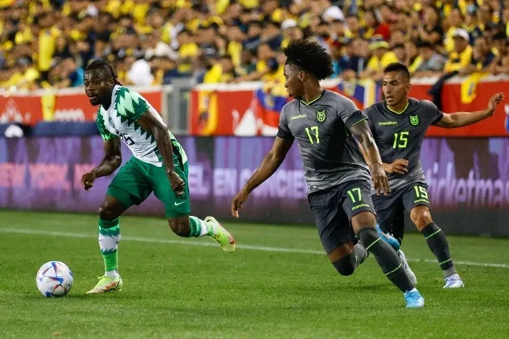 Ecuador vs Nigeria amistoso 2022