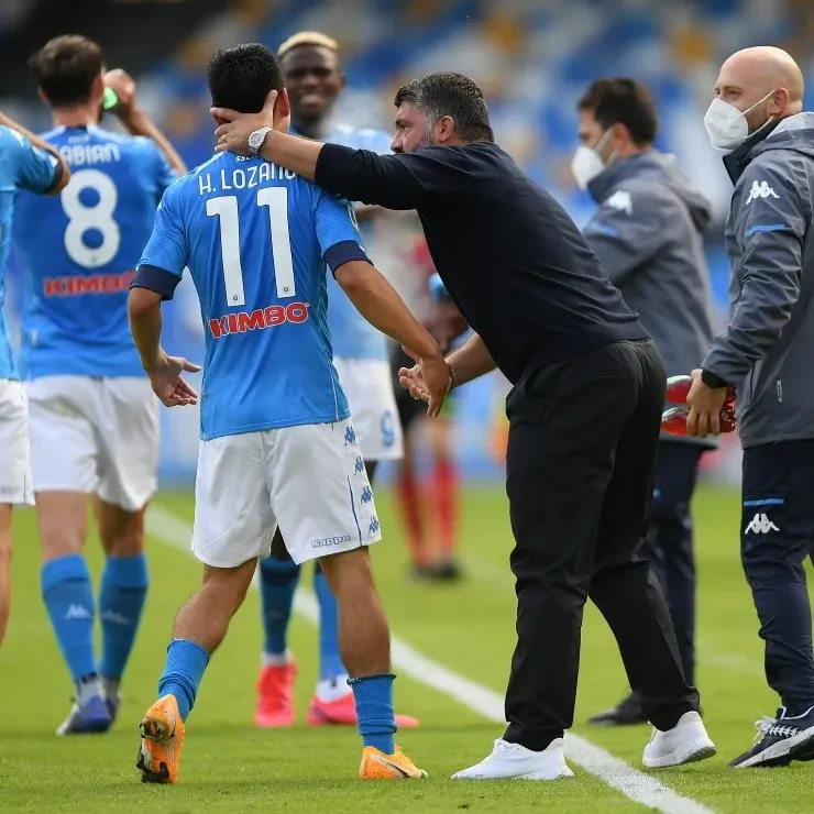 Lozano Gattuso Napoli
