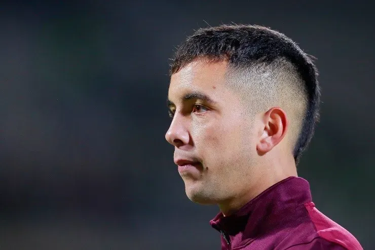 CIUDAD DE MEXICO, MEXICO - ENERO 10: Leonardo Cecilio Fernandez del Toluca durante el juego de la jornada 1 del Torneo Clausura 2022 de la Liga BBVA MX en el Estadio Olímpico Universitario el 10 de Enero de 2022 en la Ciudad de Mexico, Mexico. (Foto: Mauricio Salas/JAM MEDIA)