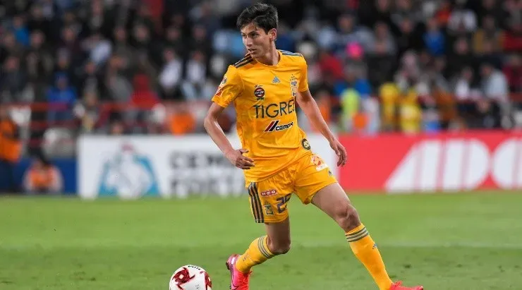 Pachuca, Hidalgo, 1 de febrero de 2020. Jürgen Damm, durante el juego de la jornada 4 del torneo Clausura 2020 de la Liga BBVA MX, entre Tuzos del Pachuca y Tigres de la UANL, celebrado en el estadio Hidalgo. Foto: Imago7/Rafael Vadillo
