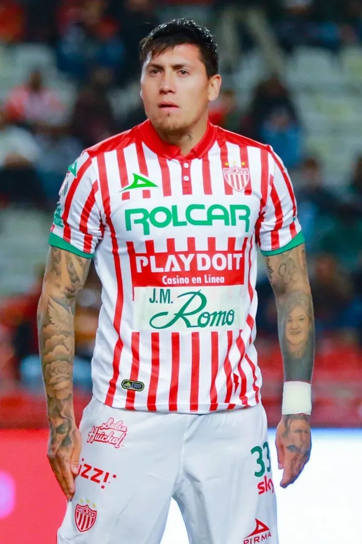 Castillo con la camiseta de Necaxa, en su último paso por la Liga MX. Créditos: Imago7