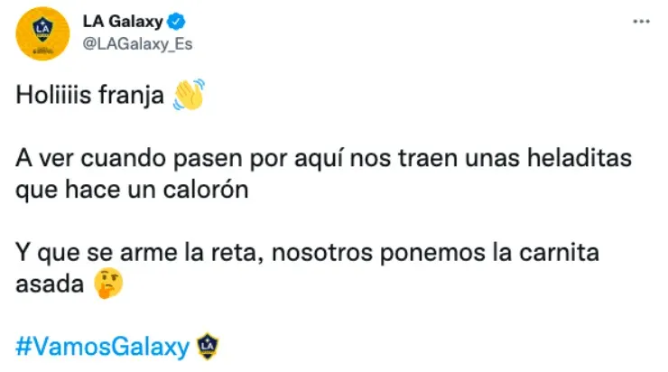Mensaje Galaxy