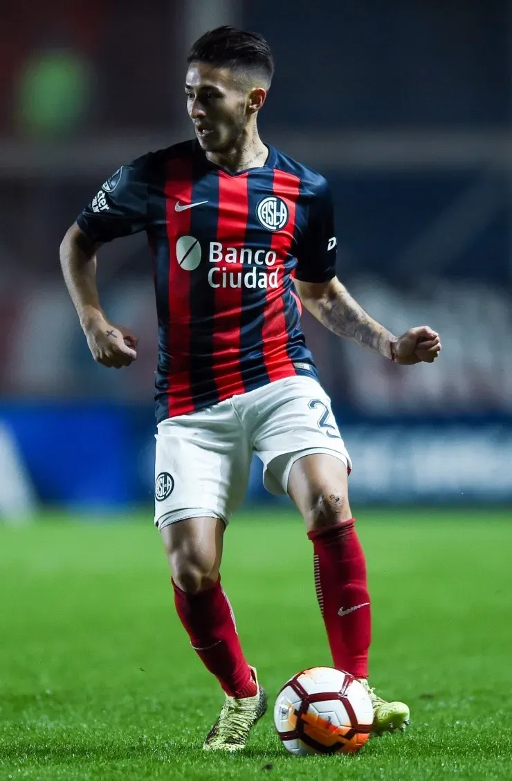 Rojas jugó 90 partidos con San Lorenzo. Créditos: Getty Images