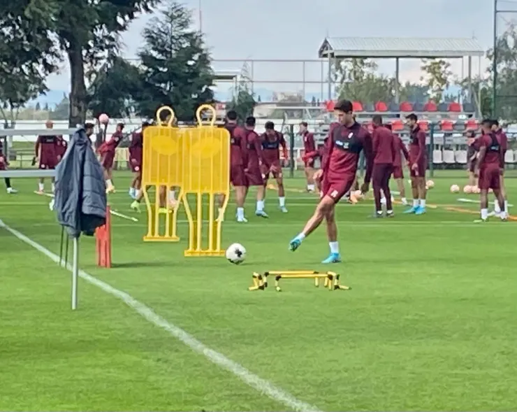 Haret Ortega entrena con Toluca