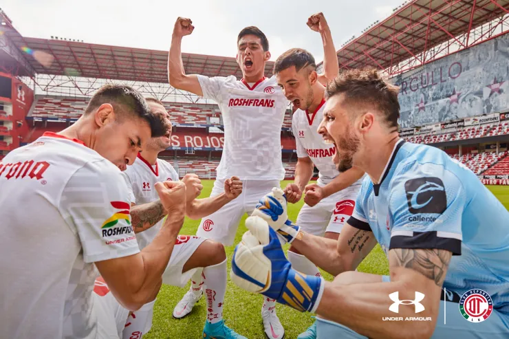 Toluca debutará con playera blanca