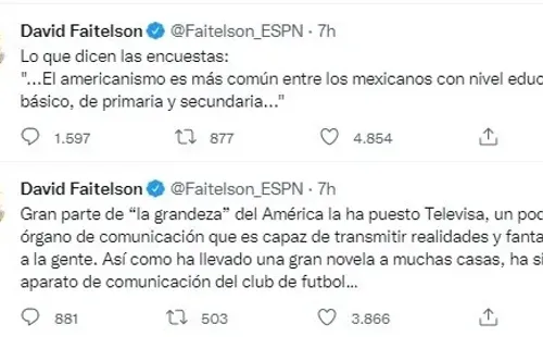 Foto: TW / David Faitelson