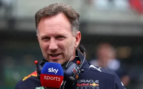 Christian Horner le contestó a Sergio Pérez (Getty Images)