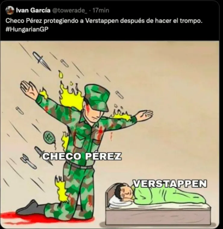 Memes del GP de Hungría de la F1.