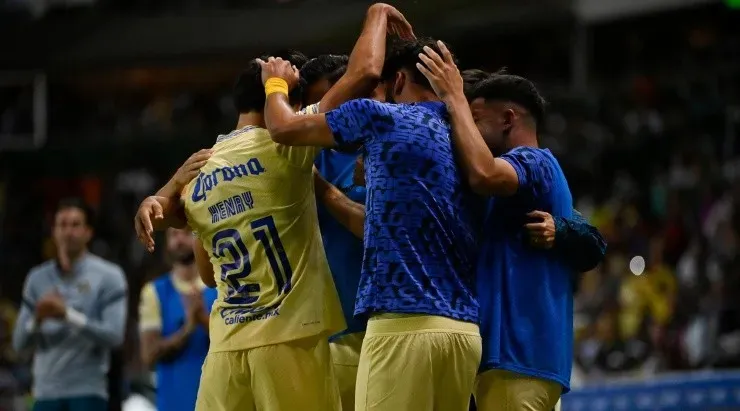 León, Guanajuato, 31 de julio de 2022. ,durante el partido de la jornada 6 del torneo Apertura 2022 de la Liga BBVA MX, entre los Esmeraldas del León y las Águilas del America, celebrado en el estadio León. Foto: Imago7/ Sebastian Laureano Miranda
