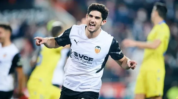 Gonçalo Guedes con Valencia | Getty