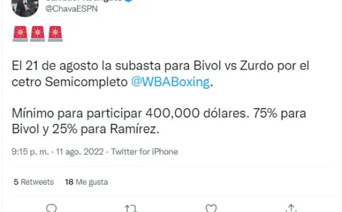 Foto: TW / Salvador Rodríguez.