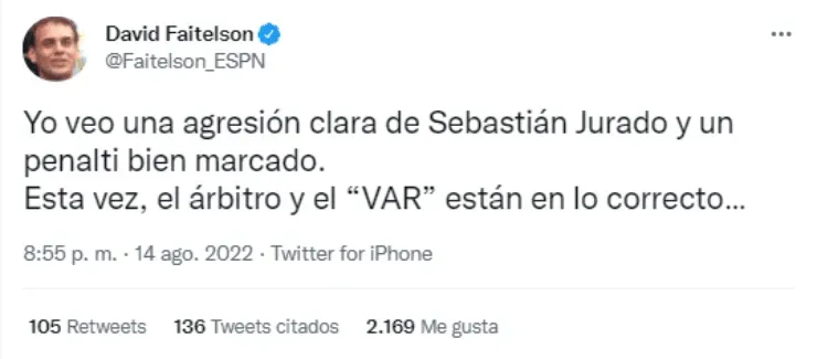 David Faitelson Twitter
