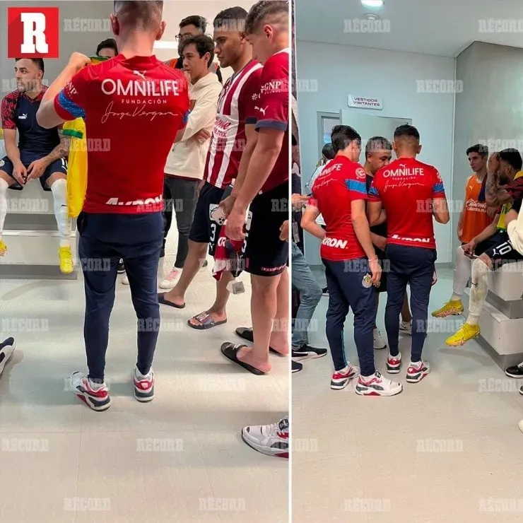 Jugadores de Chivas se llevaron recuerdos de Dani Alves | Récord