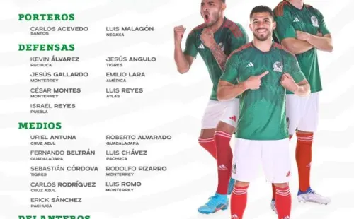 Foto: Twitter oficial de la Selección de México.