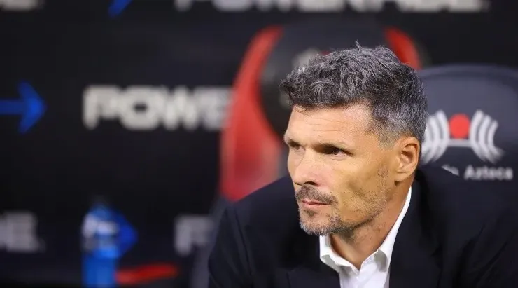 Ciudad de Mexico, 6 de septiembre de 2022. Fernando Ortiz, Director Tecnico, durante el partido de la jornada 13 del Torneo Apertura 2022 de la Liga BBVA MX, entre las Águilas del America y el Atletico San Luis, celebrado en el Estadio Azteca. Foto: Imago7/ Eloisa Sánchez
