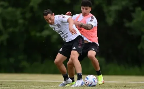 Andrés Guardado entrenando con la Selección Mexicana (Imago 7)